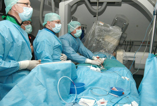 Foto Herzklappenimplantation